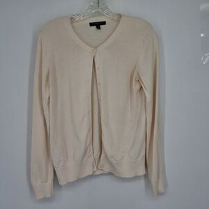 Banana Republic Medium Ivory Knit Sweater